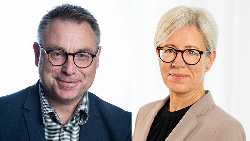 Anders Åkesson och Sofia Wallström.